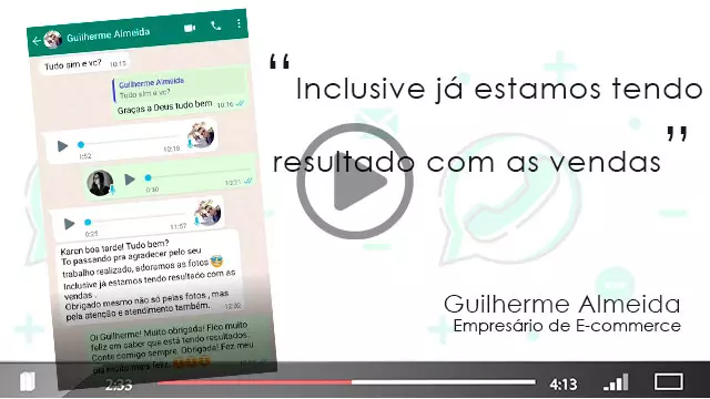 Recomendação Fotografia Still Guilherme Empresário Ecommerce